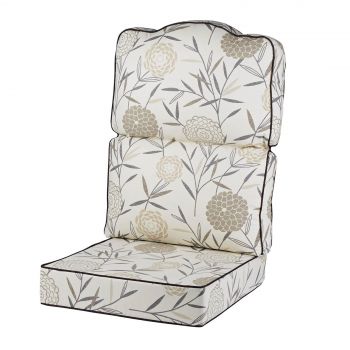 Conservatory Chair Replacement Cushion – High Back – Bamboo