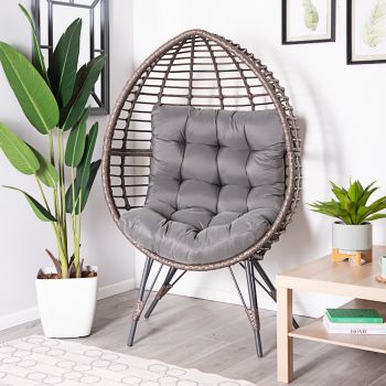 Standing Egg Chair – Brown