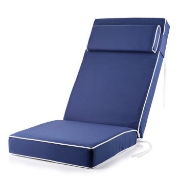 Recliner Replacement Cushion – Luxury – Navy Blue