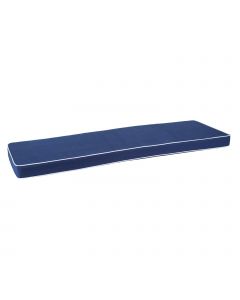  3-Seater Garden Bench Replacement Cushion – Luxury Style - Navy Blue