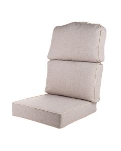 Conservatory Chair Replacement Cushion – High Back – Arran Natural