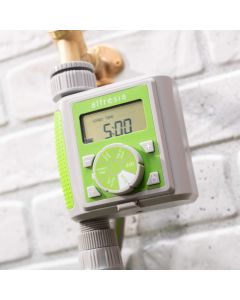 Digital Water Timer with Rain Sensor Delay and LCD Display