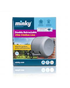 Minky 30m Retractable Reel Clothes Washing Line