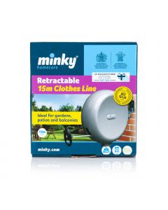 Minky 15m Retractable Reel Clothes Washing Line
