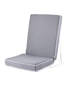 Garden Chair Cushion – Luxury Style – Grey