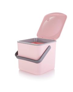 Minky 3.5L Compost Food Waste Caddy - Pastel Pink
