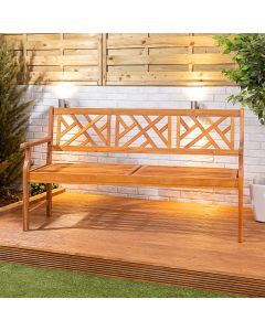 3-Seater Wooden Garden Bench