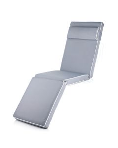 Steamer Deck Chair Cushion – Luxury Style – Grey
