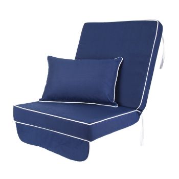  Swing Seat Replacement Cushion – Luxury Style – Navy Blue