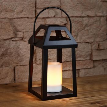 Solar Powered Rectangle Lantern