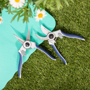 Bypass Pruner and Snipper Secateurs Set