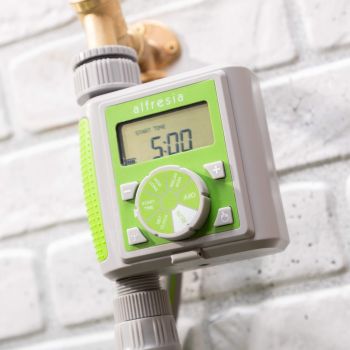 Digital Water Timer with Rain Sensor Delay and LCD Display