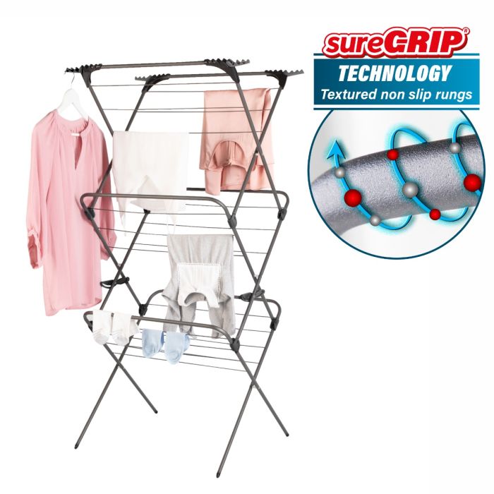 Minky Premium Sure Grip 3 Tier Airer