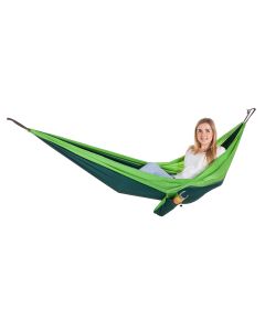 Adventurer Nylon Single Hammock - Green