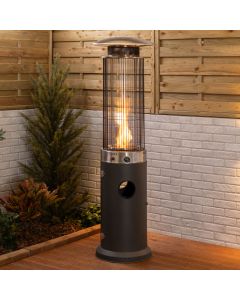 Fire Mountain Spiral Flame Gas Heater