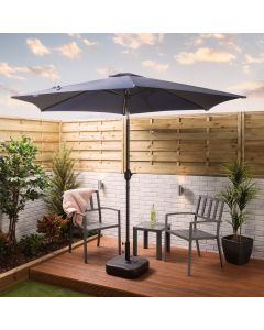 2.7M Tilt Parasol-Blue 