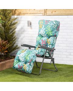 Relaxer Chair - Charcoal Frame with Classic Cushion